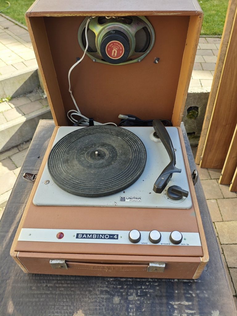 Gramofon Bambino 4 - Wzmacniacz lampowy