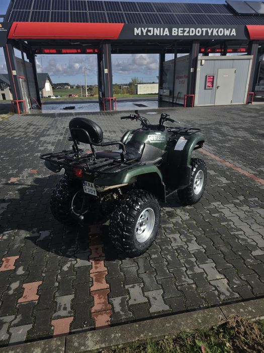 Yamaha grizzly 660 4x4 piekna zarejestrowana maly przebieg