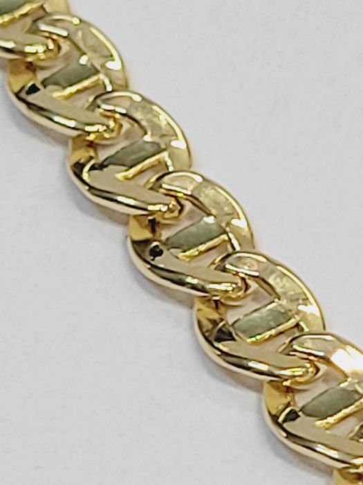 Złoty  łańcuszek  wzór  GUCCI  próba 585