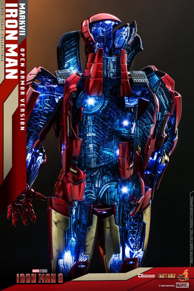 Фигурка 1/6 hot toys ds 4 D51 IRON MAN 3 – MARK VII OPEN ARMOR