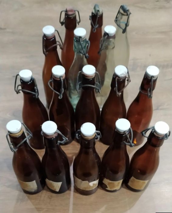 Stare butelki po oranżadzie 4szt