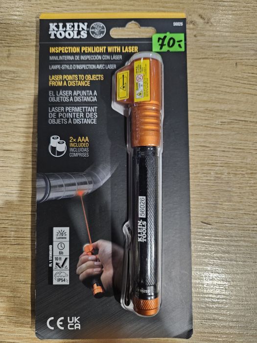 Latarka z laserem Tools 56026