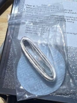 Никилированная лента в мотках: Ширина - 8мм, Толщина - 0.15мм