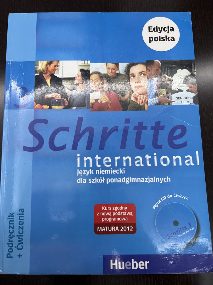 Shritte international 3 | j. niemiecki, Hueber| podręcznik + ćwiczenia