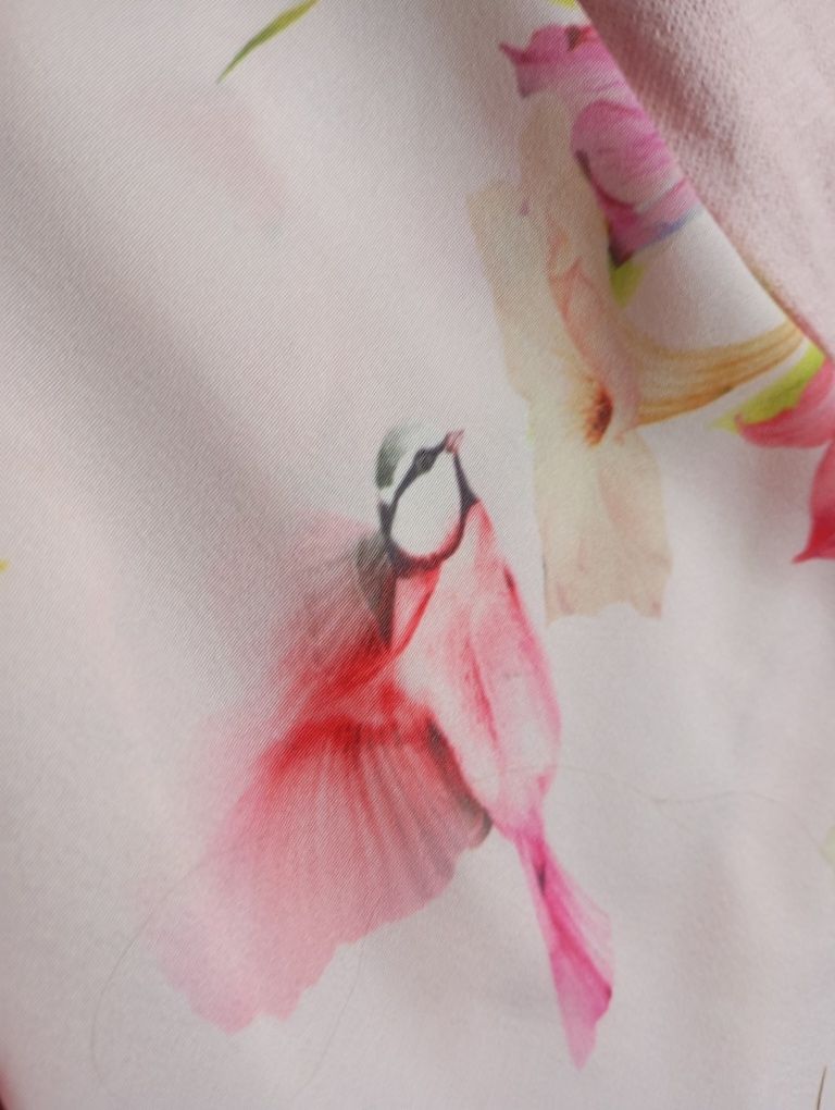 Ted Baker 12-13L markowy kardigan kwiaty elegancki