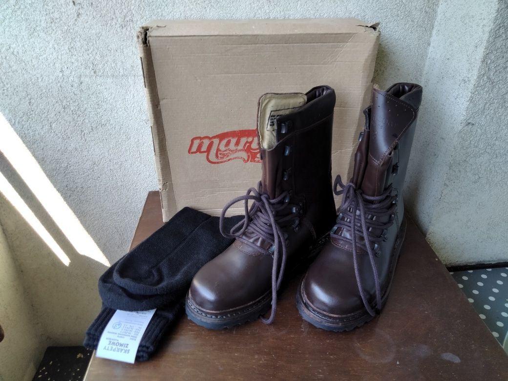 Buty glany wojskowe armii rumuńskiej