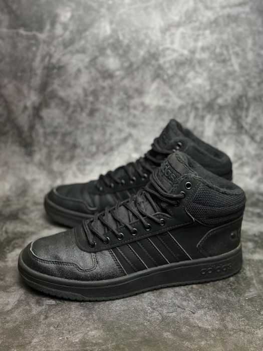 Оригінальні осінні-зимові кросівки Adidas Hoops 2.0 Mid (42р 26.5см)