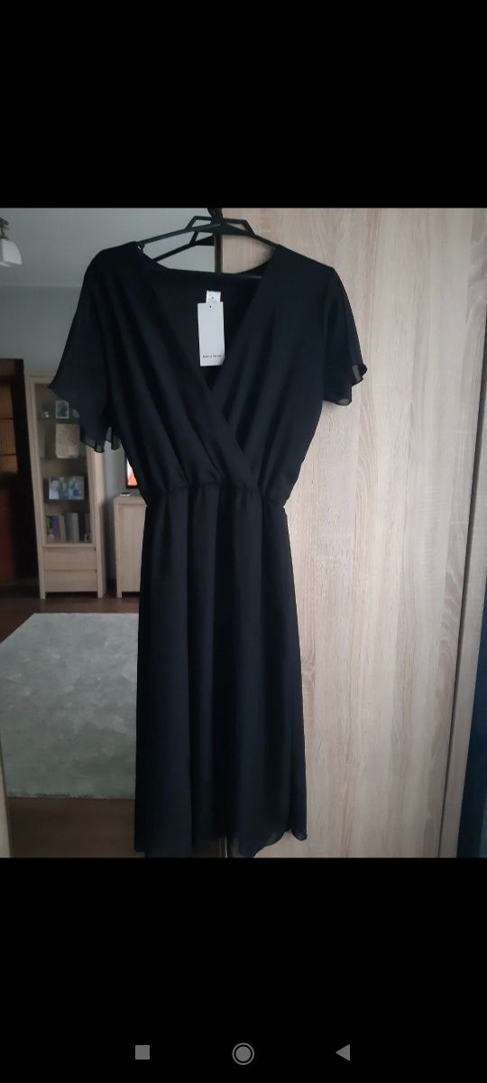 Sukienka czarna nowa rozmiar 42