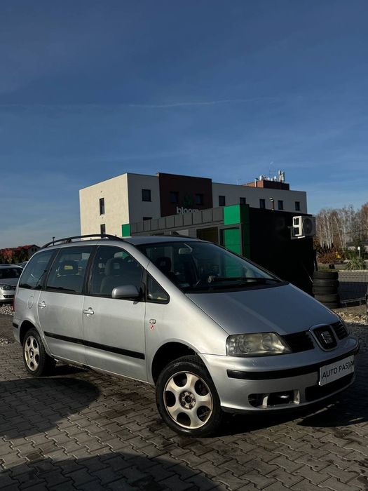 Seat Alhambra 2.0 LPG*Automat*Zadbana*ZdrowySilnik*Rodzinne*7Osob*Zami