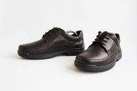 кросівки шкіряні коричнево чорні Hotter (England) розмір 42-43