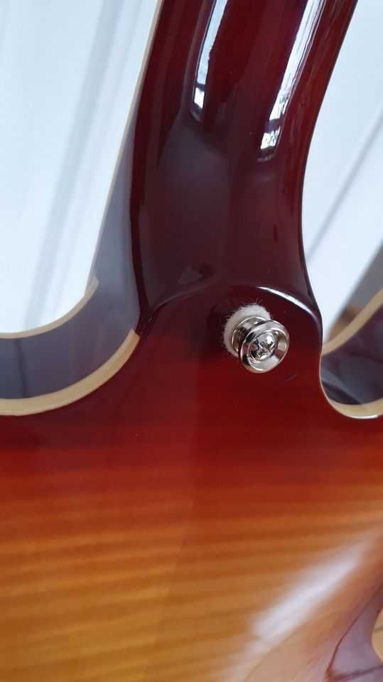Gitara elektryczna Epiphone ES335 Inspired by Gibson Figured Tea Burst