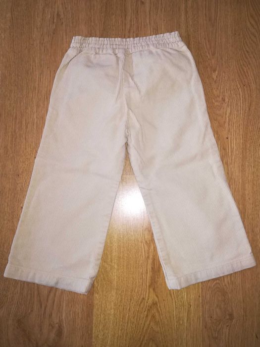 Calças com bordado menina - 1 ano - Zara