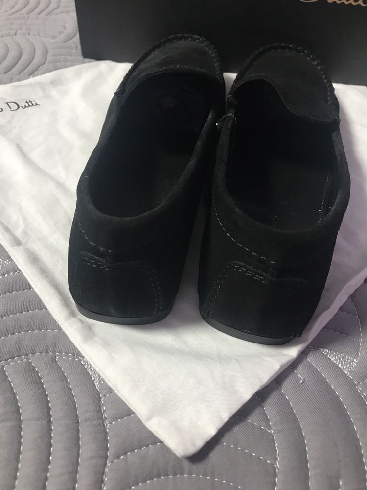 Продам жіночі замшеві мокасини Massimo Dutti