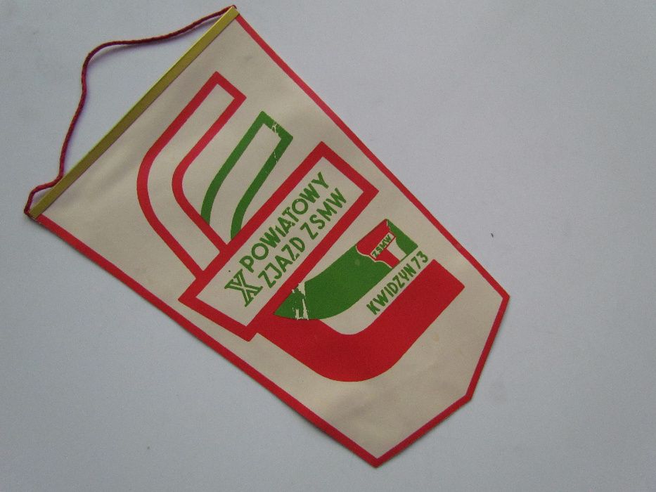 Proporczyk X Powiatowy Zjazd ZSMW Kwidzyn 73