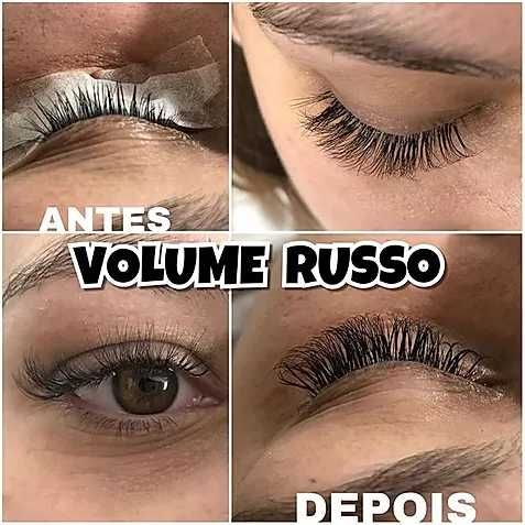 Pestanas Fio a Fio ,Volume Russo,Volume Brasileiro  Domicilio