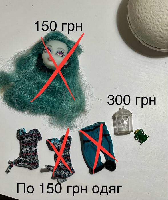 Аксесуари, одяг, ляльки monster high монстер хай