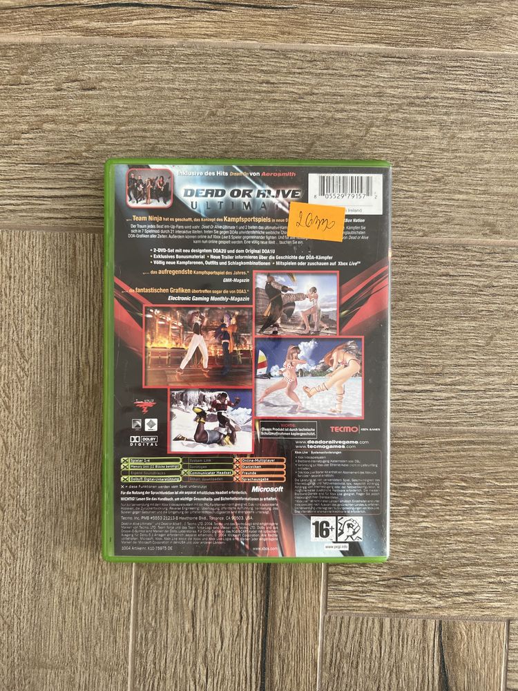 gra Dead or Alive Ultimate xbox