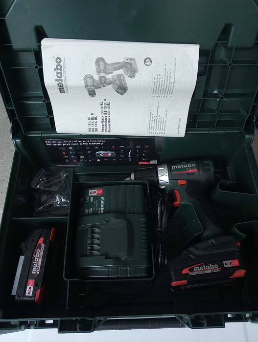 Wiertarko-wkrętarka Metabo BS L 18 L BL nowa bezszczotkowa 18V gratisy