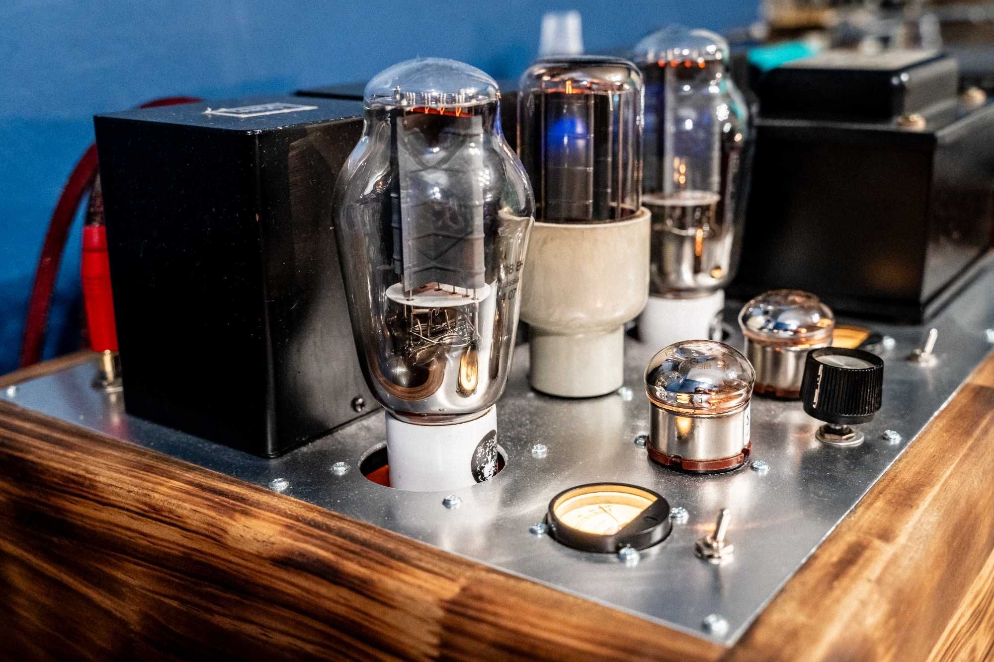 wzmacniacz lampowy SE 300b + 717a DIY made in Japan