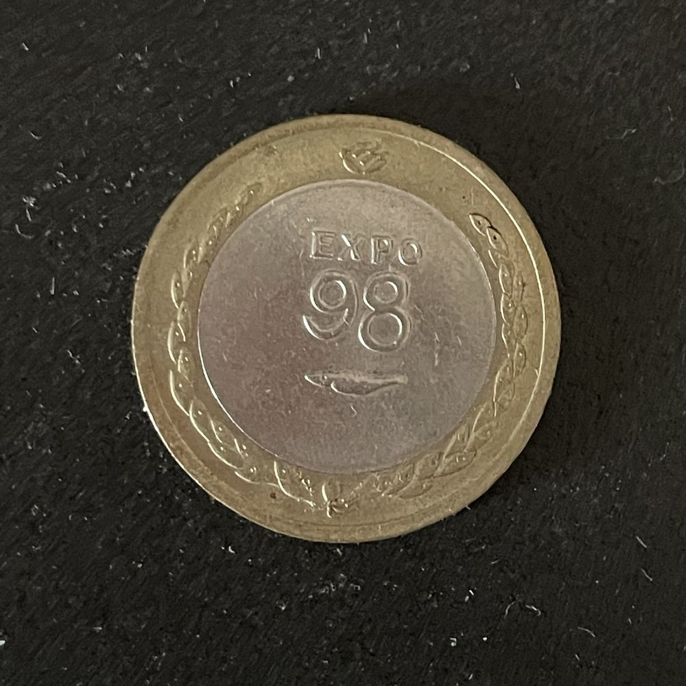 Numismática - moeda de 200$ comemorativos da Expo 98