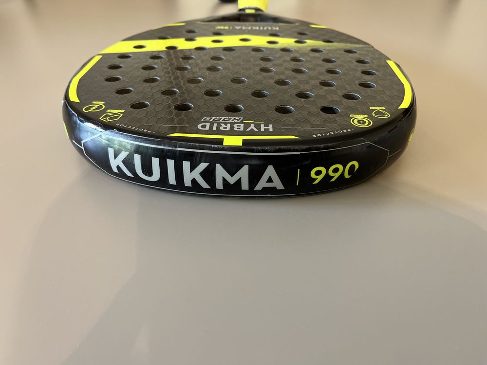 Raquete Padel Kuikma Hibrid Hard 990 Mt bom Estado!