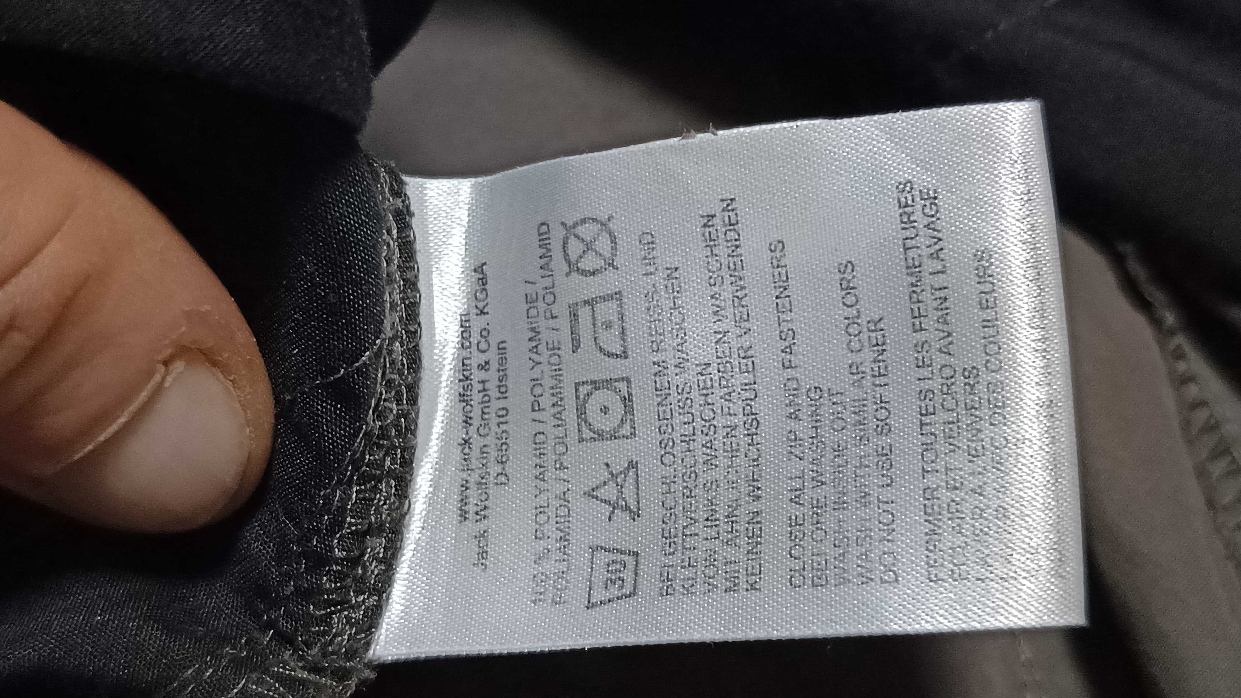 Męskie spodnie funkcyjne 2w1 JACK WOLFSKIN r.M stan bardzo dobry