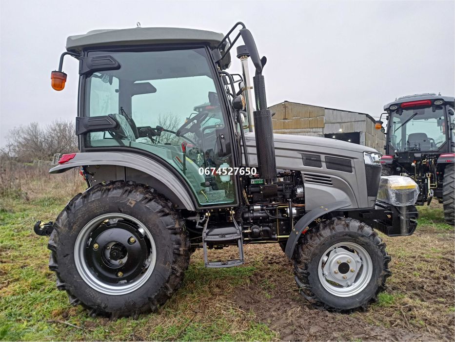 Мінітрактор Скаут 404 C компресор реверс примусова на широких колесах