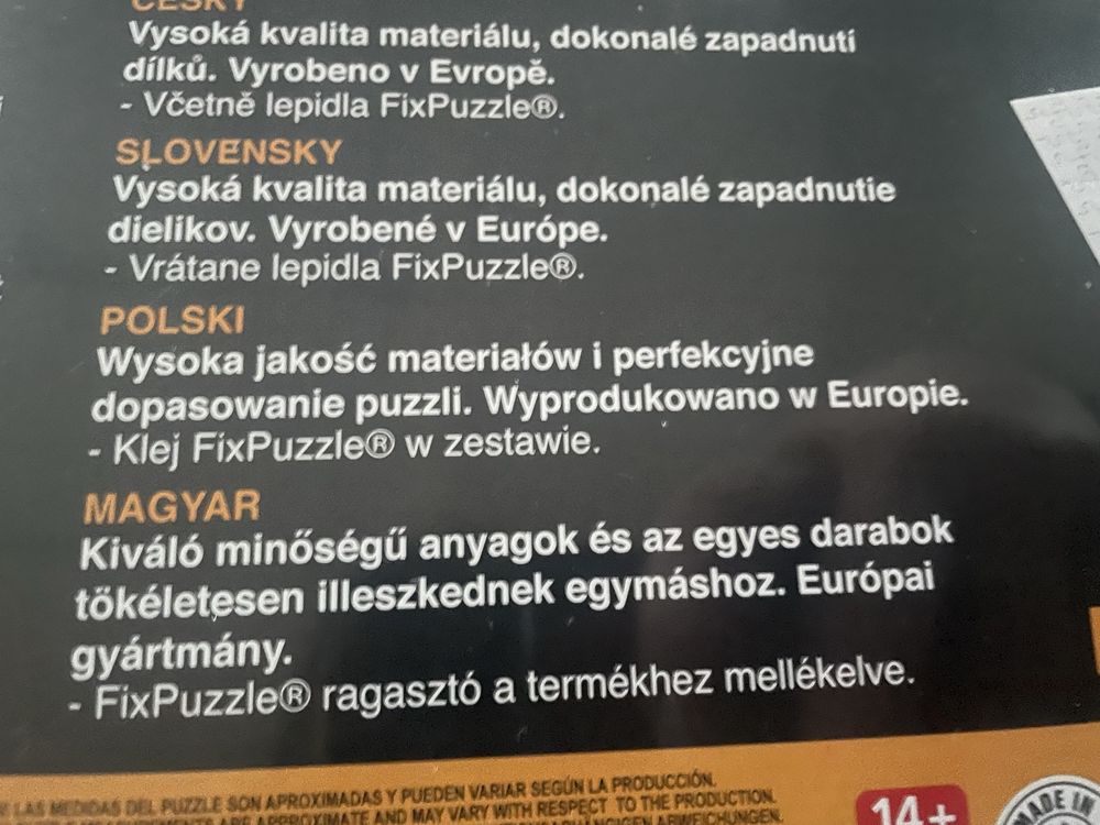 Puzzle polityczna mapa swiata 1500 el nowe Educa