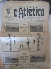 4  jornais futebol muito raros O atletico Casa Pia ano 1925 CASAPIANOS