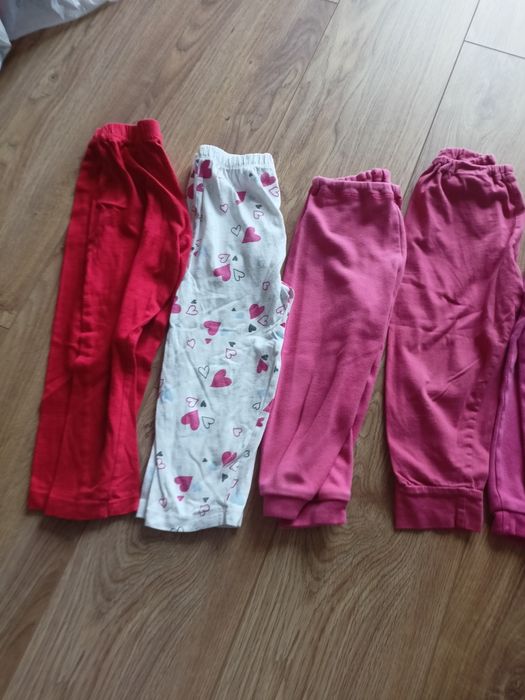 Zestaw spodni od piżam 92 dla dziewczynki