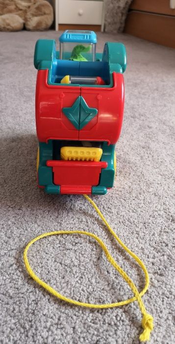 Słonik interaktywny Fisher Price z klockami