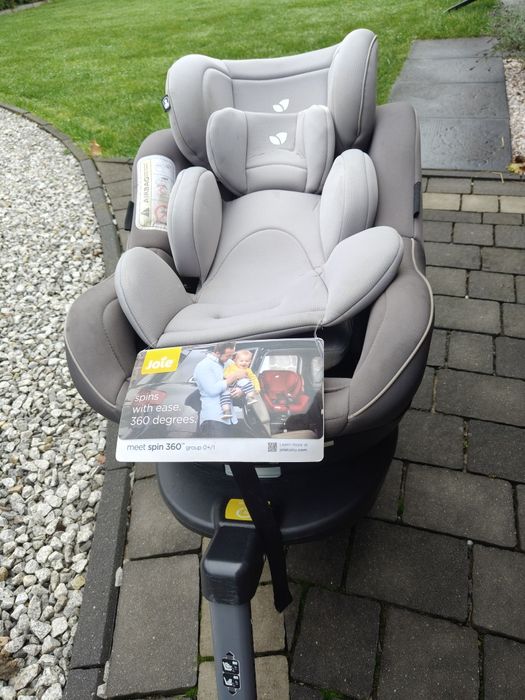 Fotelik obrotowy Joie 360, wkładka dla niemowląt, isofix