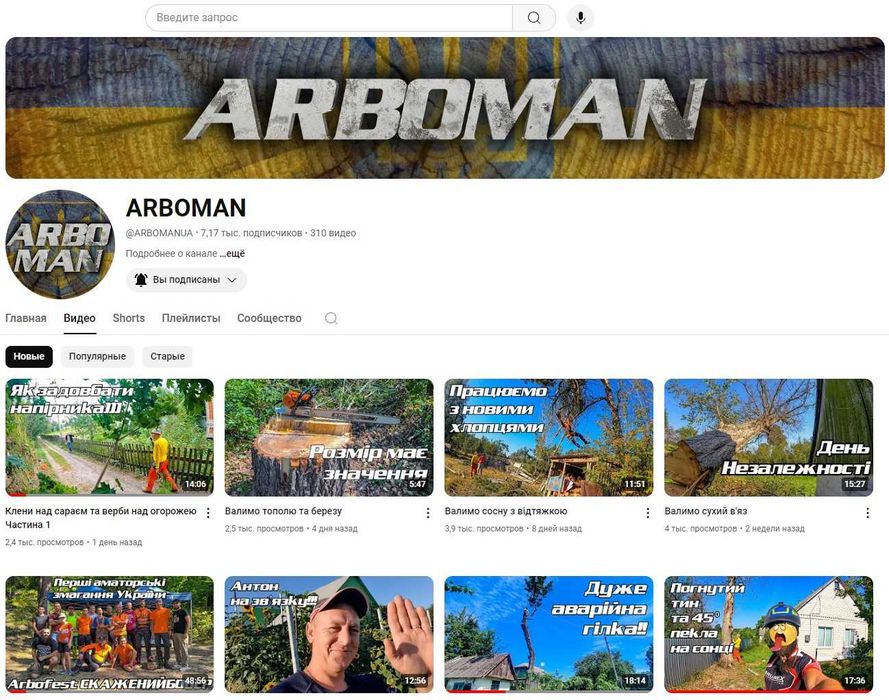 Зрізання аварійних дерев