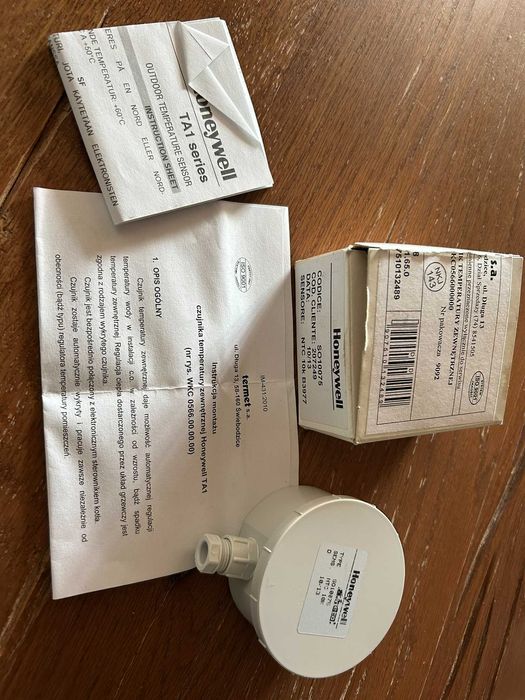 Czujnik temperatury zewnętrznej WKC0566 (Termet, Honeywell)