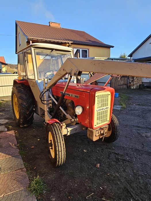 Ursus c360 , tur 2 sekcyjny, oryginalny lakier silnika