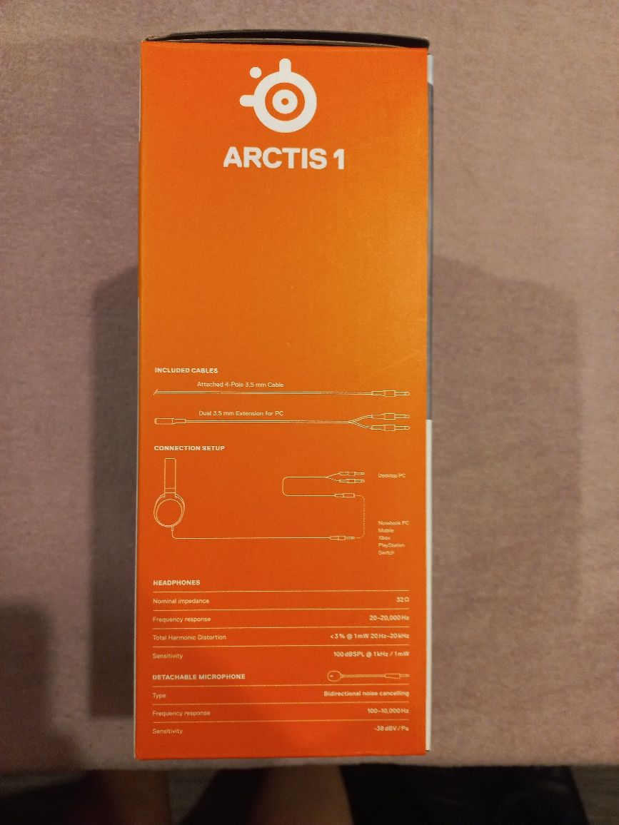 Słuchawki steelseries artic 1