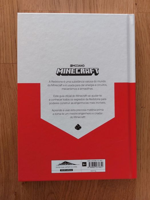 Livro Minecraft Guia de Redstone