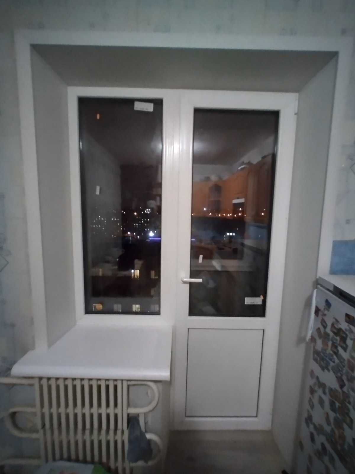Металопластикові вікна та двері, балконні рами.  Суми. Встановлення