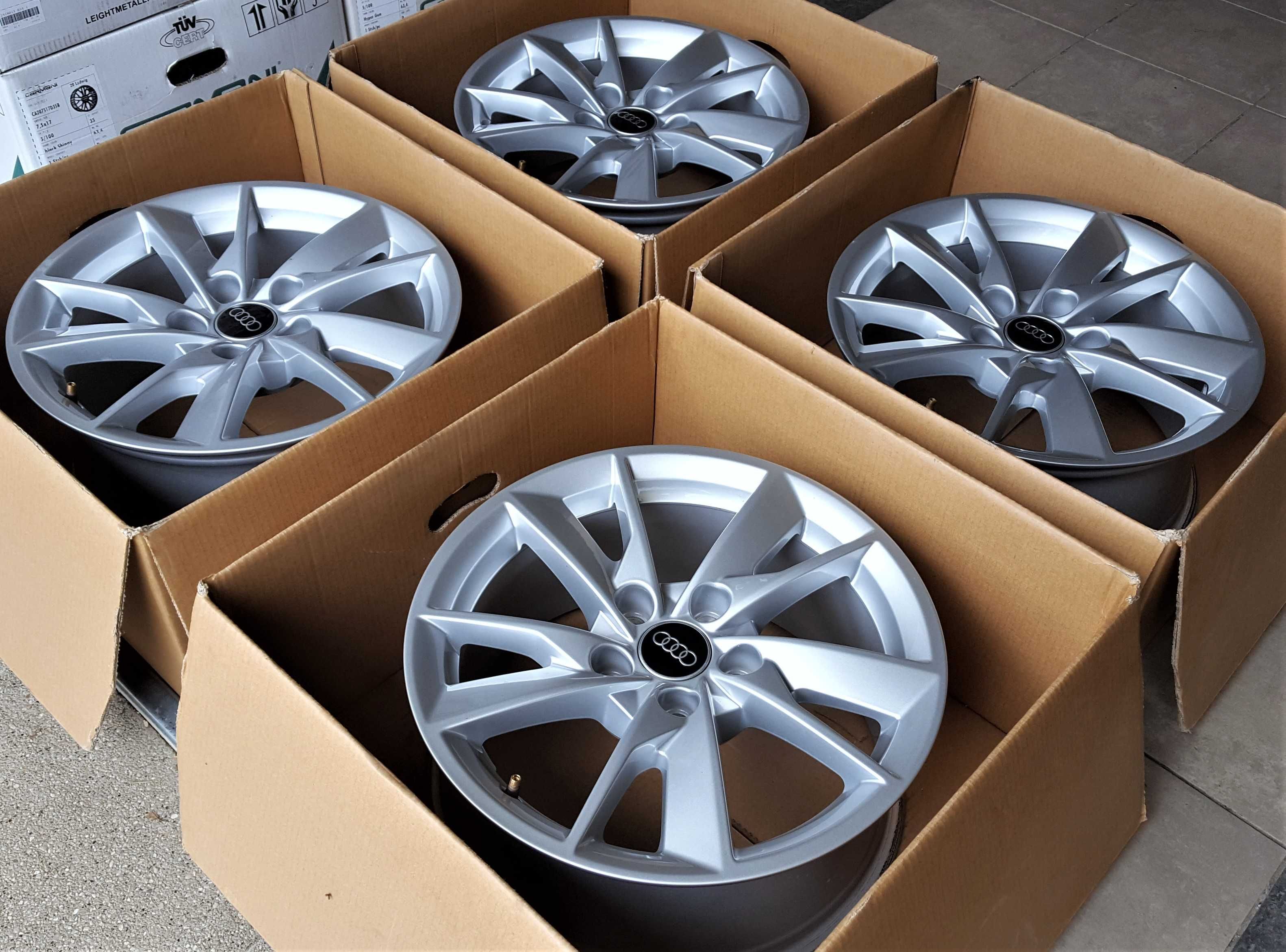 Alufelgi 16 5x112 Audi A3 8P 8V A4 B6 B7 B8 B9 A6 C6 C7 Q3 TT 8W0 432#