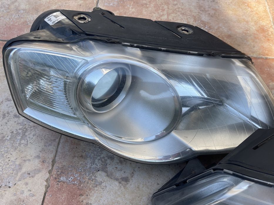 VW PASSAT B6 lampa prawy przód - w pełni sprawna anglik