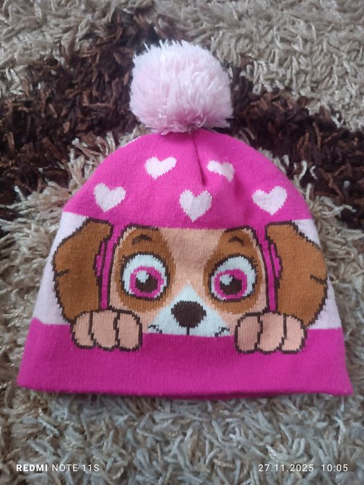 Czapka zimowa niemowlęca dziecięca Skye psi patrol