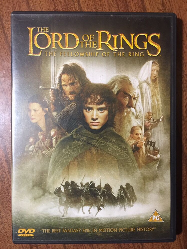 DVD Lord of the Rings - fellowship of the ring - edicao 2 cds