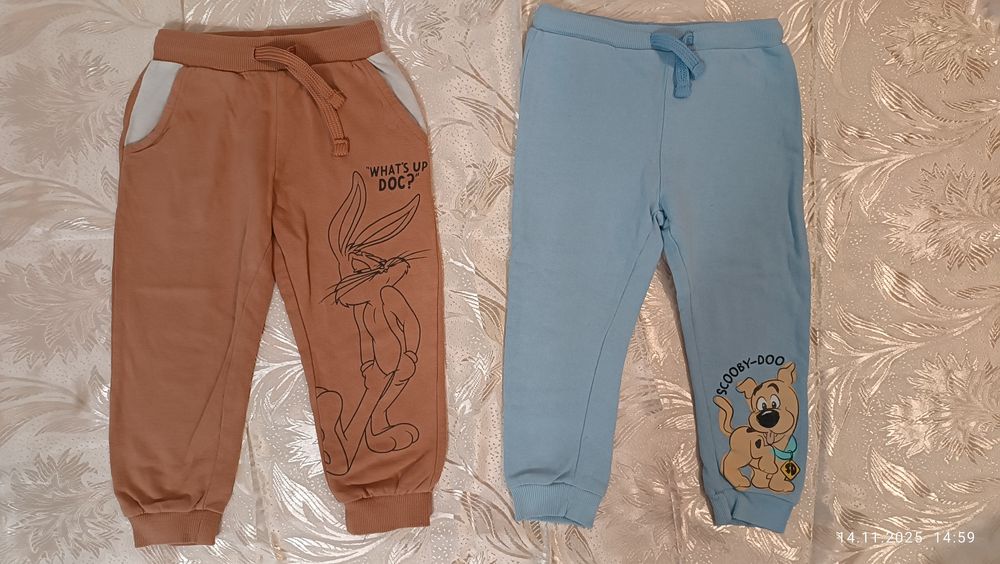 Кофта, штанці дитячі розмір 98 джинси, 2-3роки утеплені Комплект