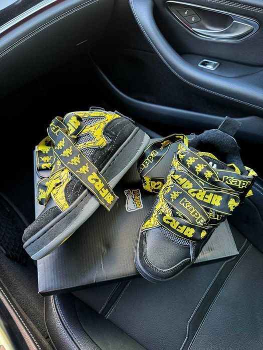 Кросівки Kappa Fatty Black/Yellow premium