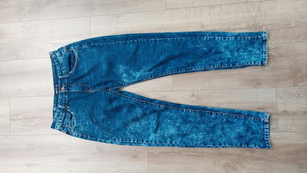 spodnie damskie jeansowe r. 38