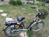 Rower z silnikiem spalinowym sachs