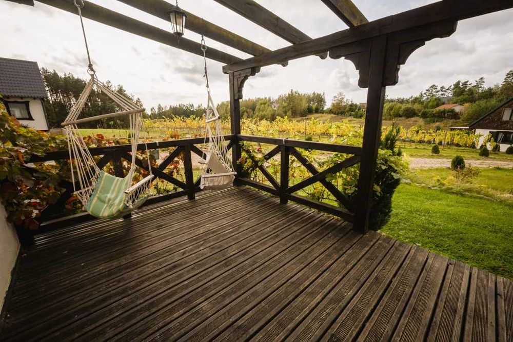 Dom z basenem i sauną na Kaszubach