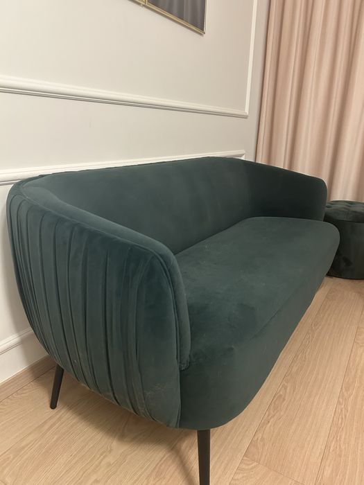 Sofa butelkowa zieleń