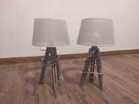 Lampy nocne TK lighting Lorenzo grey