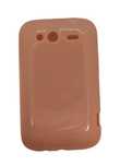 Etui Jelly Case do HTC Wildfire S Pink Brokat